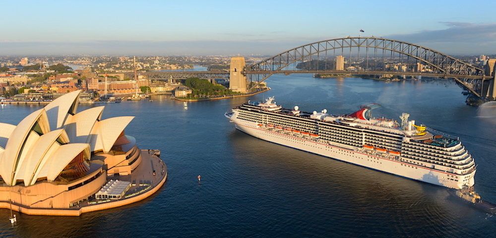 how many cruise ships visit sydney