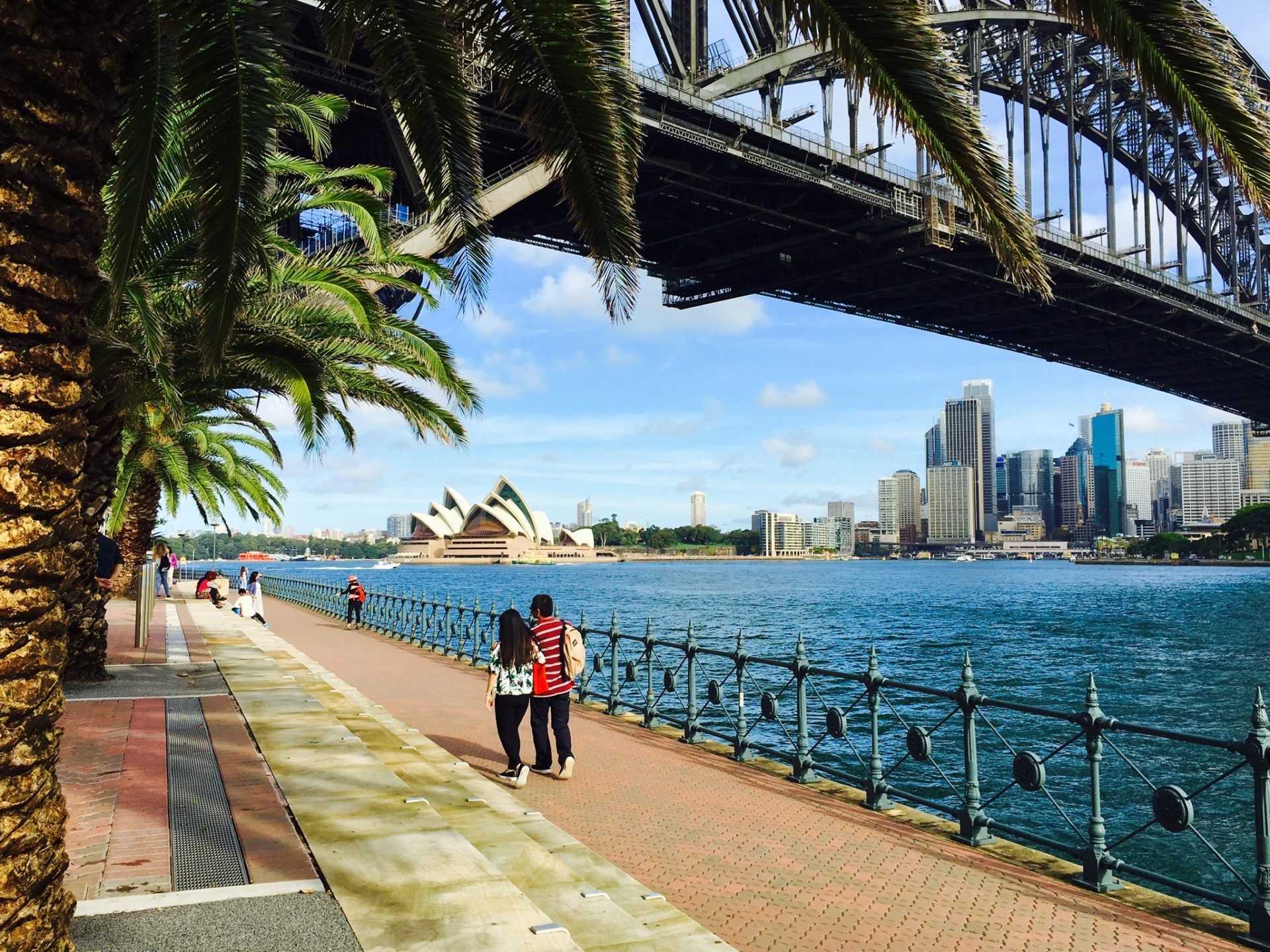 Inspiring walks, harbour-side-dining and great photography along Sydney Harbour foreshore