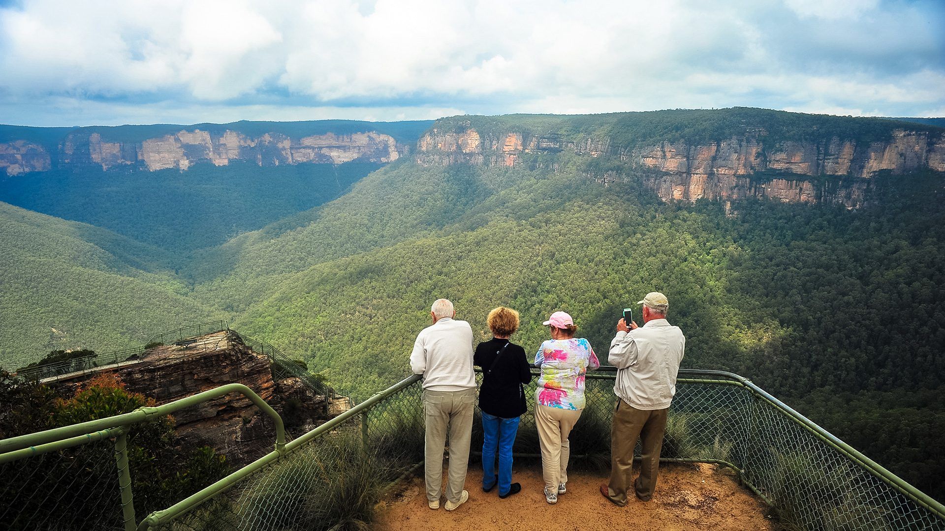 Breathtaking Blue Mountains Grose Valley views