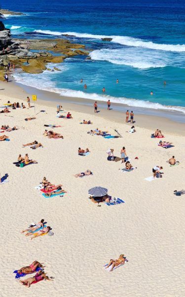 Sydney private day tour at Tamarama Beach