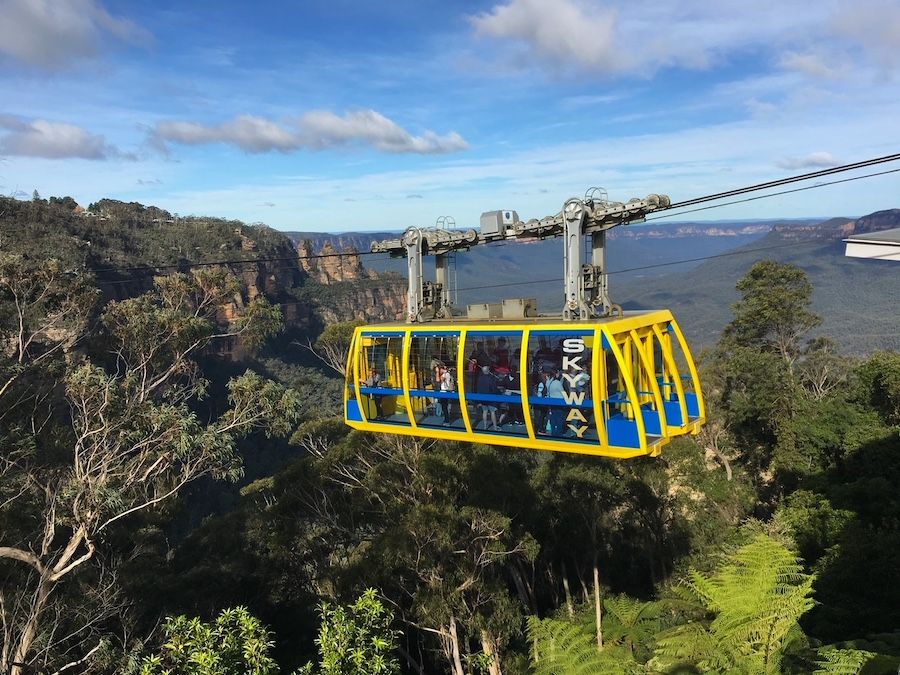 Blue Mountains day trip, Scenic World Skyway