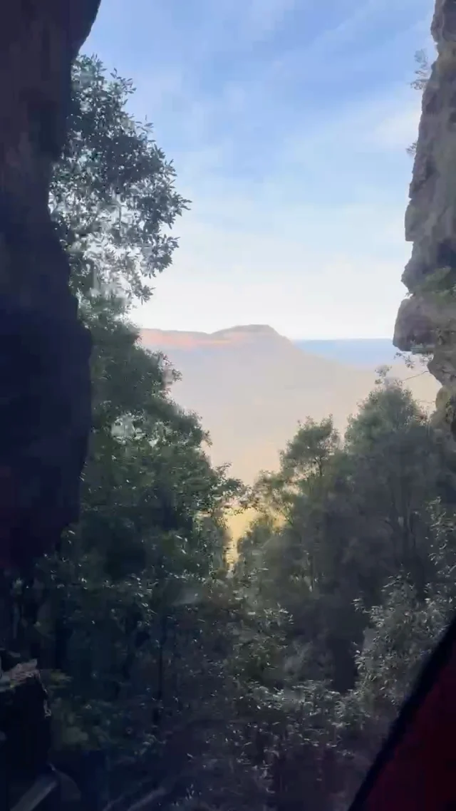 POV: When you're in the Blue Mountains @scenicworld_aus on the steepest passenger railway in the world. #scenicworld #scenicrailway #bluemountains #yoursydneyguide #sydneyprivatetours #adventuretravel #sydneyaustralia #seesydney #visitnsw #seeaustralia