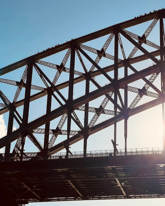 Just look at those ants climbing the Sydney Harbour Bridge! 🐜 😂 The scale of this Sydney icon is absolutely staggering. We can build a brilliant @bridgeclimb into your private Sydney day tour with us. #sydneyharbourbridge #bridgeclimbsydney #yoursydneyguide #privatesydneytours #Sydney #Australia #adventuretravel #seesydney #visitnsw #ilovesydney #seeaustralia #theantspants