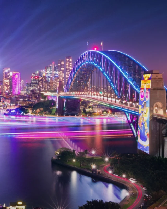 Sydney at night is about to get much brighter and busier as the annual @vividsydney festival of light, music, ideas, and food returns this weekend until June 13. An absolute must-see if you're visiting Sydney during this time, here's a preview of some of the spectacular light features that'll be on display.📸 Destination NSW / Vivid Sydney#vividsydney #sydneyaustralia #yoursydneyguide #sydneyfamilyactivities #sydneyprivatetours #visitsydney #visitNSW #seeAustralia #vacation #traveling