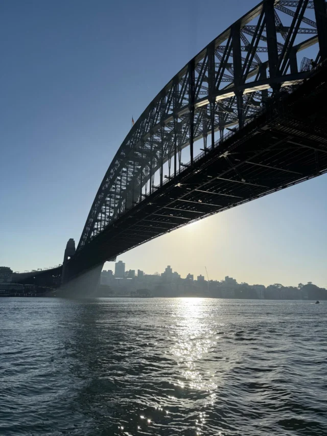 The Sydney Harbour Bridge looks spectacular at any angle. Not bad for 94 years old 😀#sydneyharbourbridge #sydney #australia #yoursydneyguide #photography📷