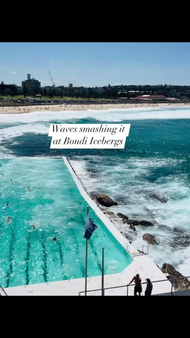 We took our guests to Bondi Icebergs ocean pool, a fixture in Sydney for almost a century. With views and waves like this, it’s not hard to see why.#bondiicebergs #bondibeach #sydney #australia #yoursydneyguide #privatesydneytours